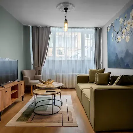 דירה Cozy And Modern 3br With Private Patio In Besiktas איסטמבול