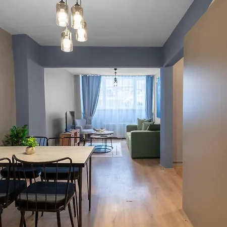 Cozy And Modern 3br With Private Patio In Besiktas イスタンブール